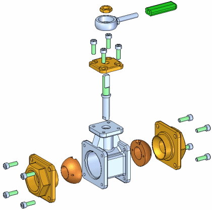 Creating Exploded Views Of Assemblies